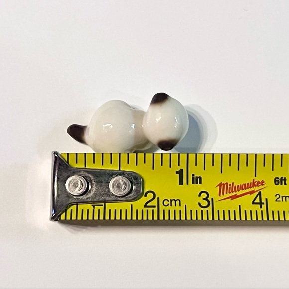 🎉 HP! 🎉 VINTAGE 70’s Set of 2 Miniature Kitten Figurines - Picture 13 of 14